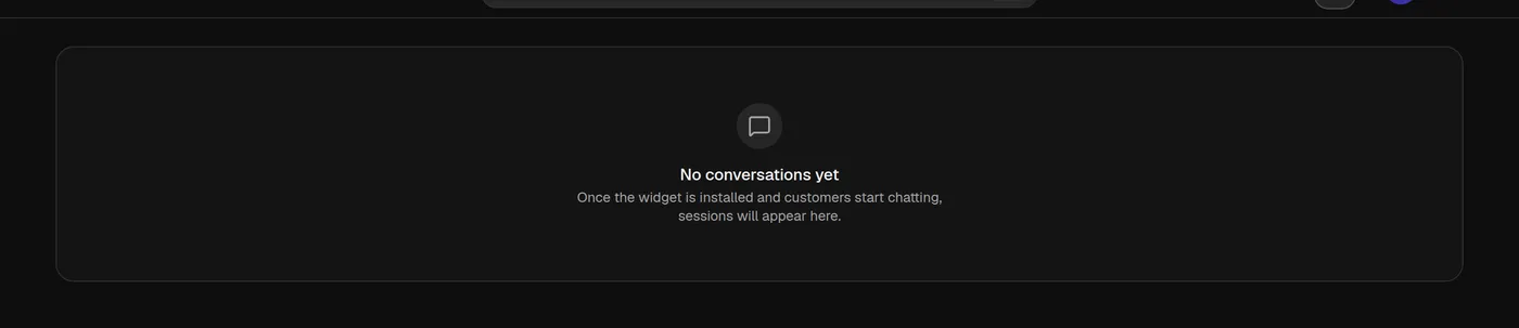 A test chat showing the assistant recognizing the customer account and handing off to a human